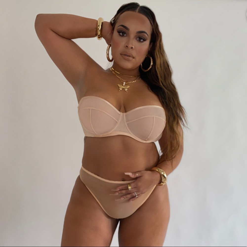 🔥 SavageXFenty Mesh Strapless Bra